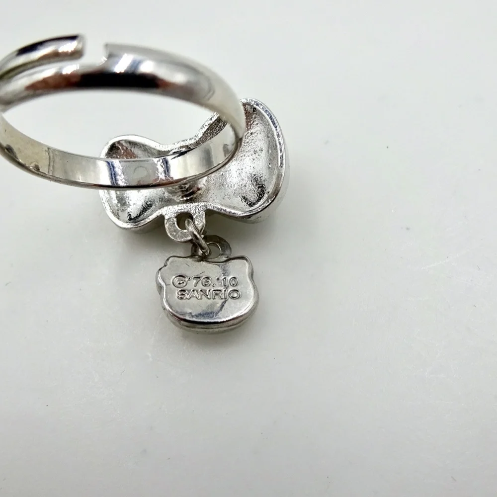 HELLO KITTY RING San Rio 76 Vintage Sz 6 1/2